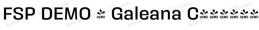 FSP DEMO - Galeana C字体转换